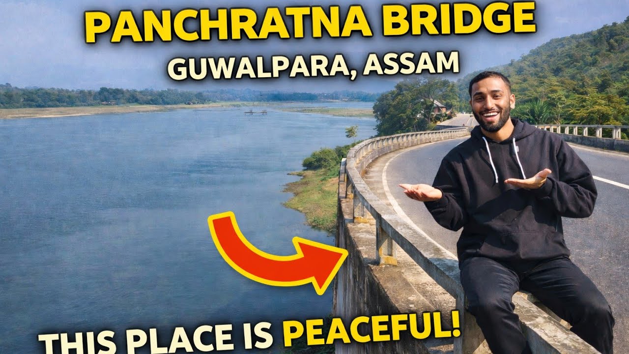 Have You Seen This Hidden Bridge in Assam? 😮 | Panchratna Bridge #travel #assam 