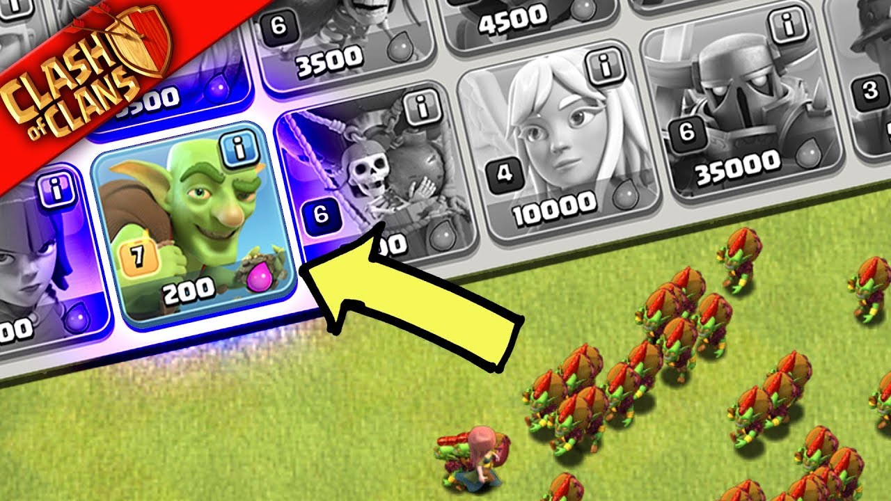 SO, WHY DID I ONLY MAX GOBLINS in Clash of Clans?