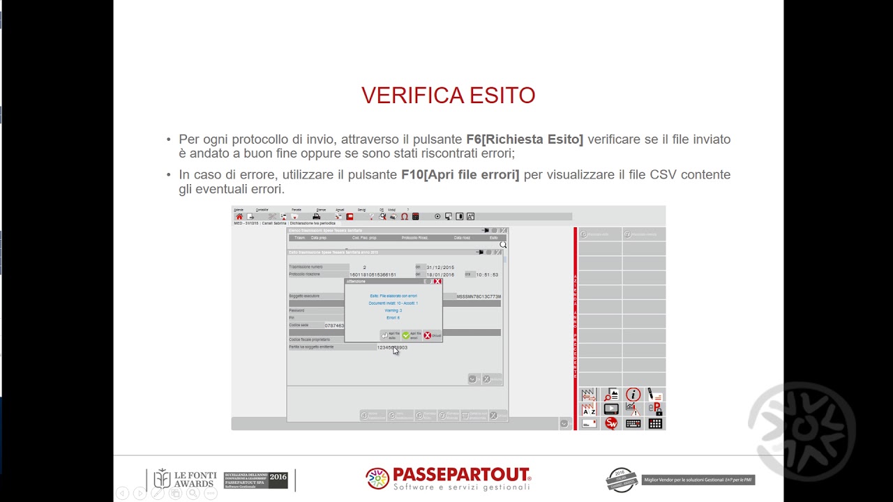 Invio telematico