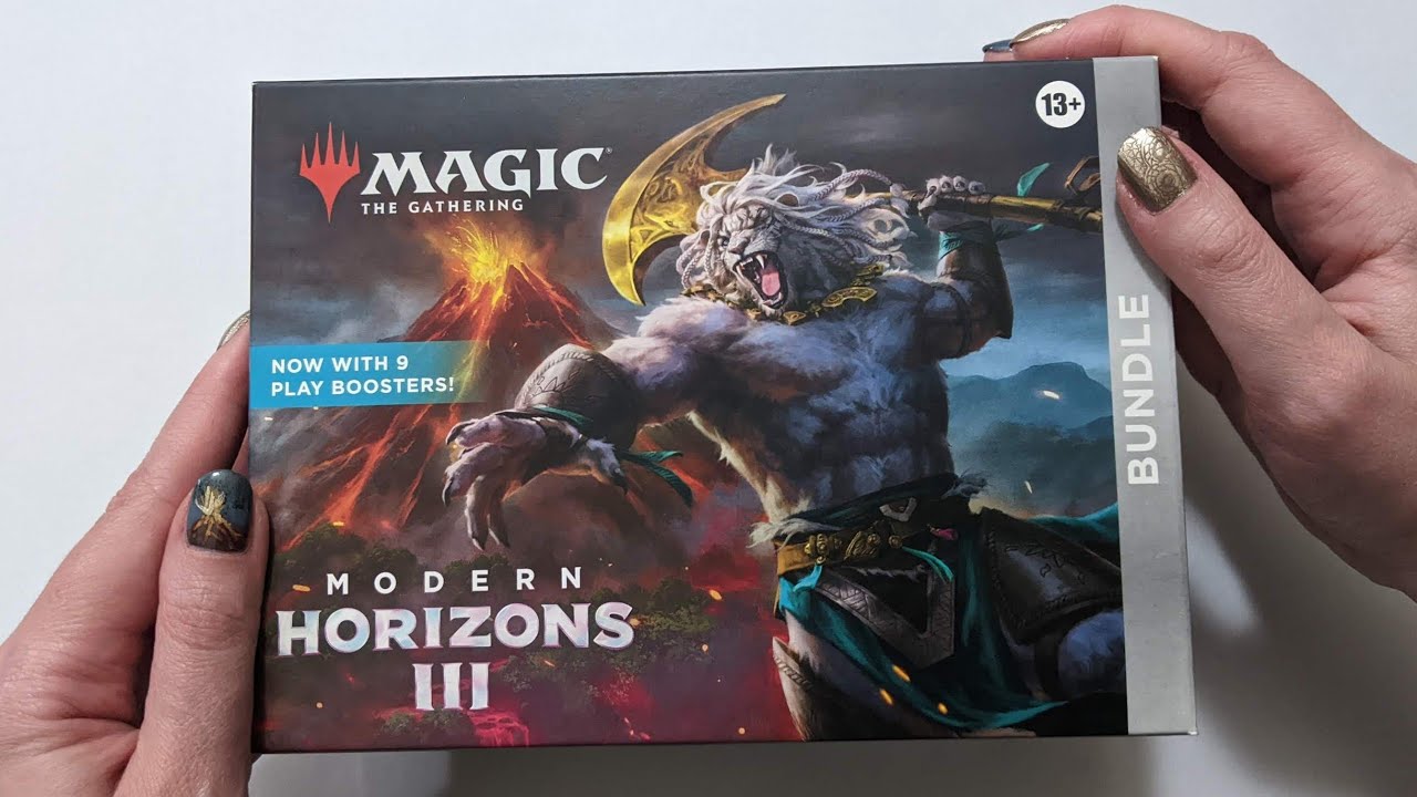 Unboxing a Modern Horizons 3 Bundle