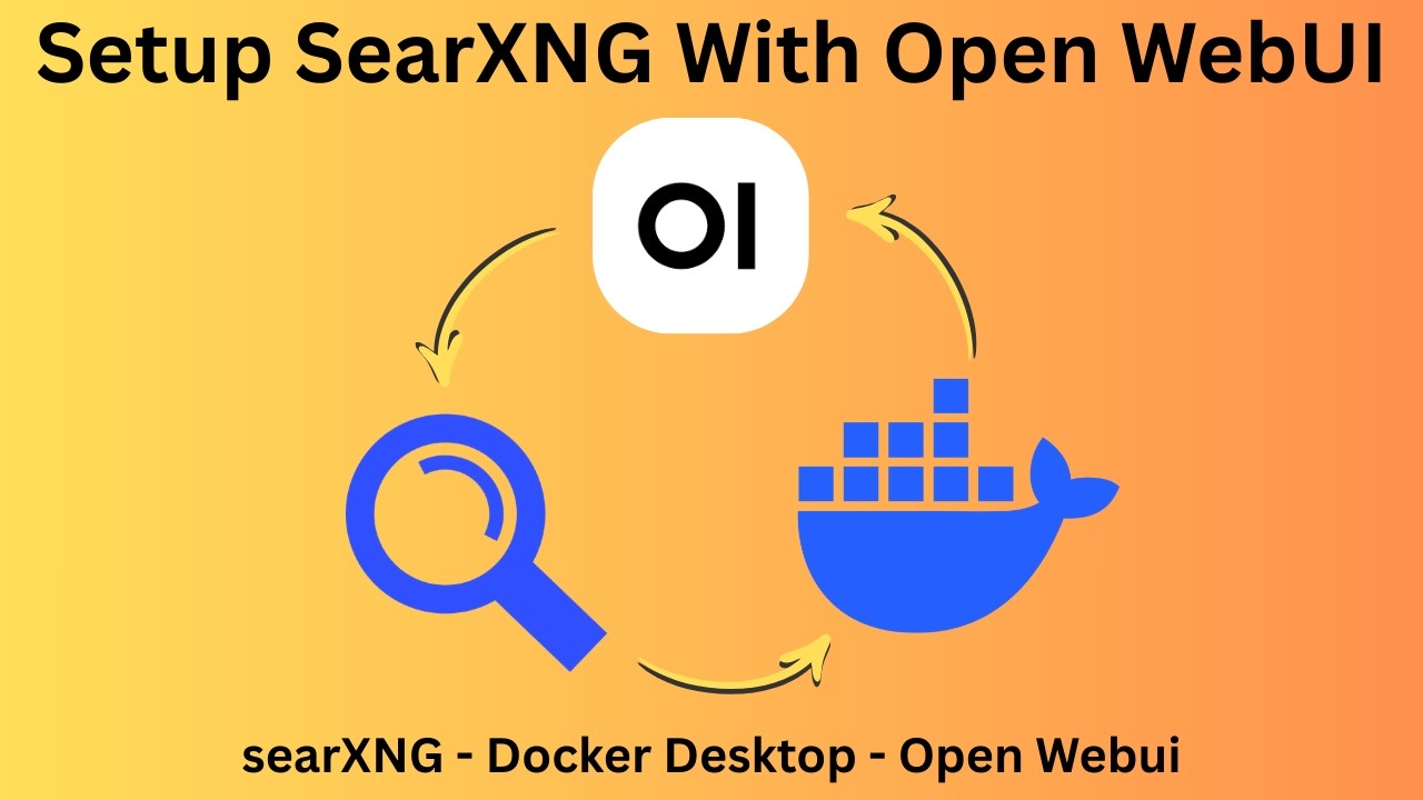 Setup searXNG With Open Web-Ui - searXNG Docker Desktop & Open Web-UI - Tutorial