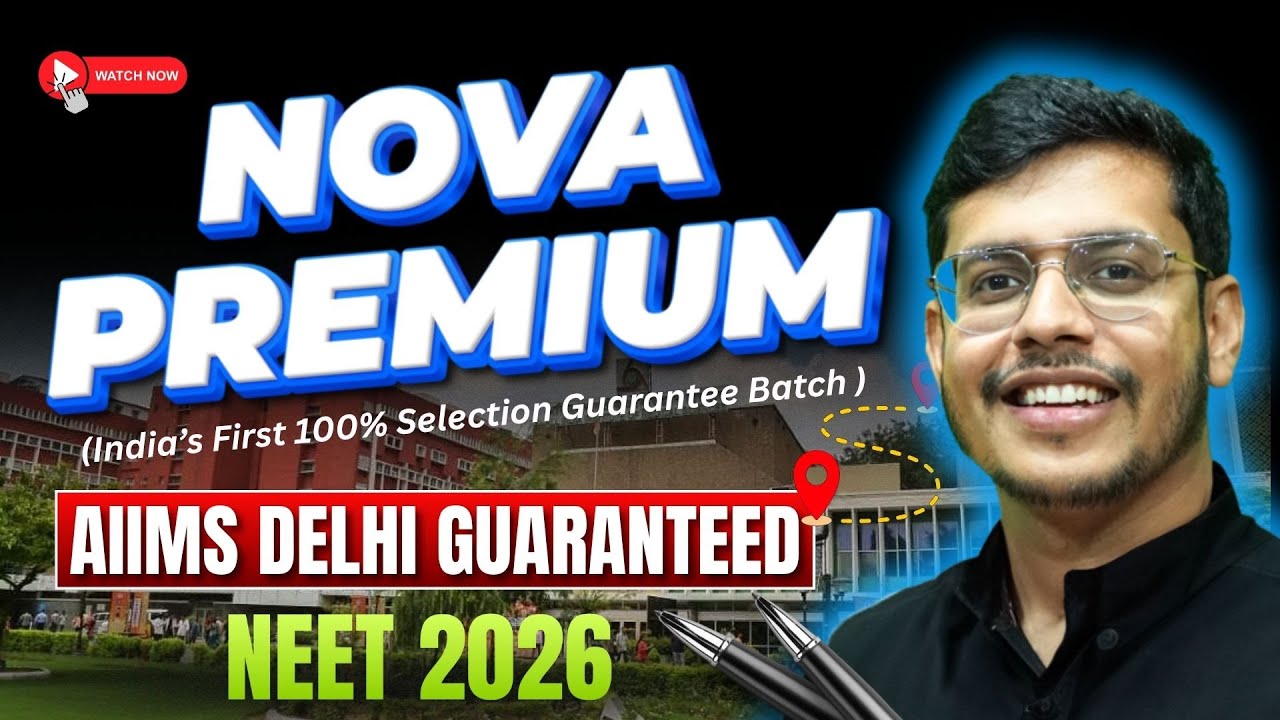 Best Online Batch for NEET 2026 | NOVA Premium | 100% Selection Guarantee | Dr. Anand Mani