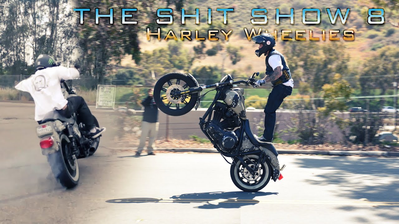 THE SHIT SHOW 8 Harley Wheelies