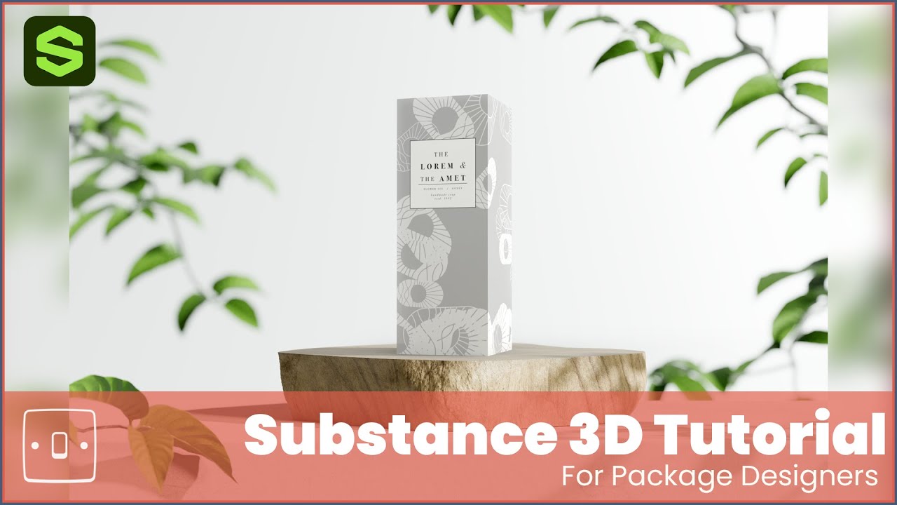 Учебное пособие по Adobe Substance 3D &mdash; дизайн упаковки