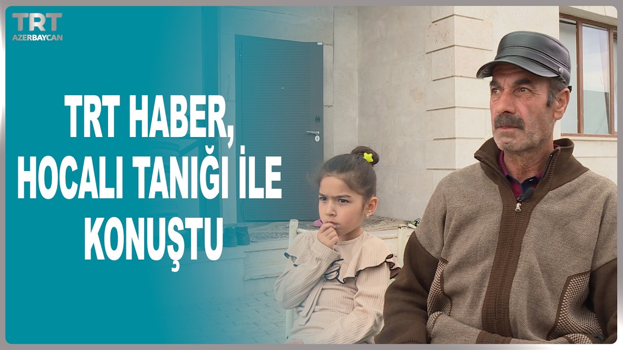 TRT HABER, HOCALI TANIĞI İLE KONUŞTU