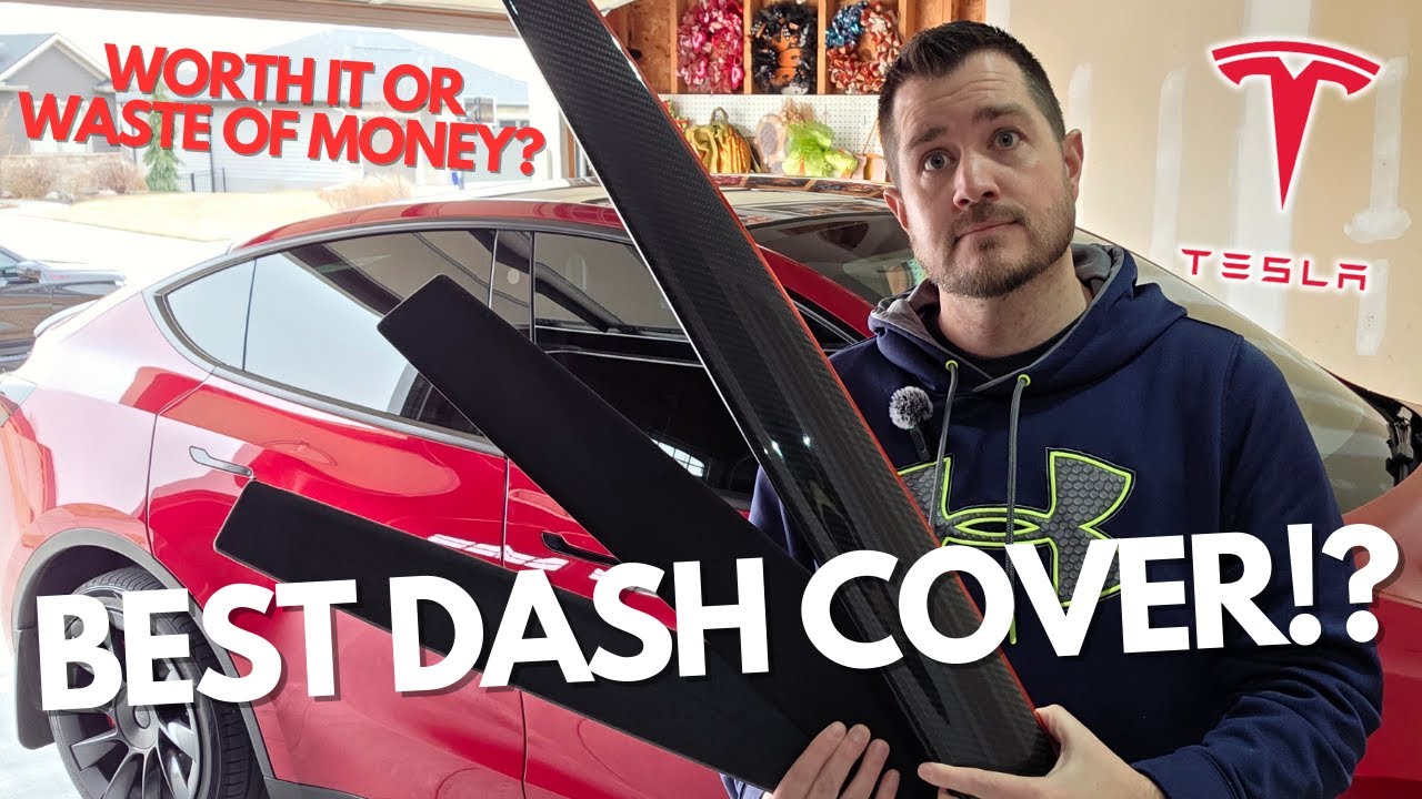 Какая накладка на приборную панель Tesla ДЕЙСТВИТЕЛЬНО стоит того? (🎁 Розыгрыш внутри!)