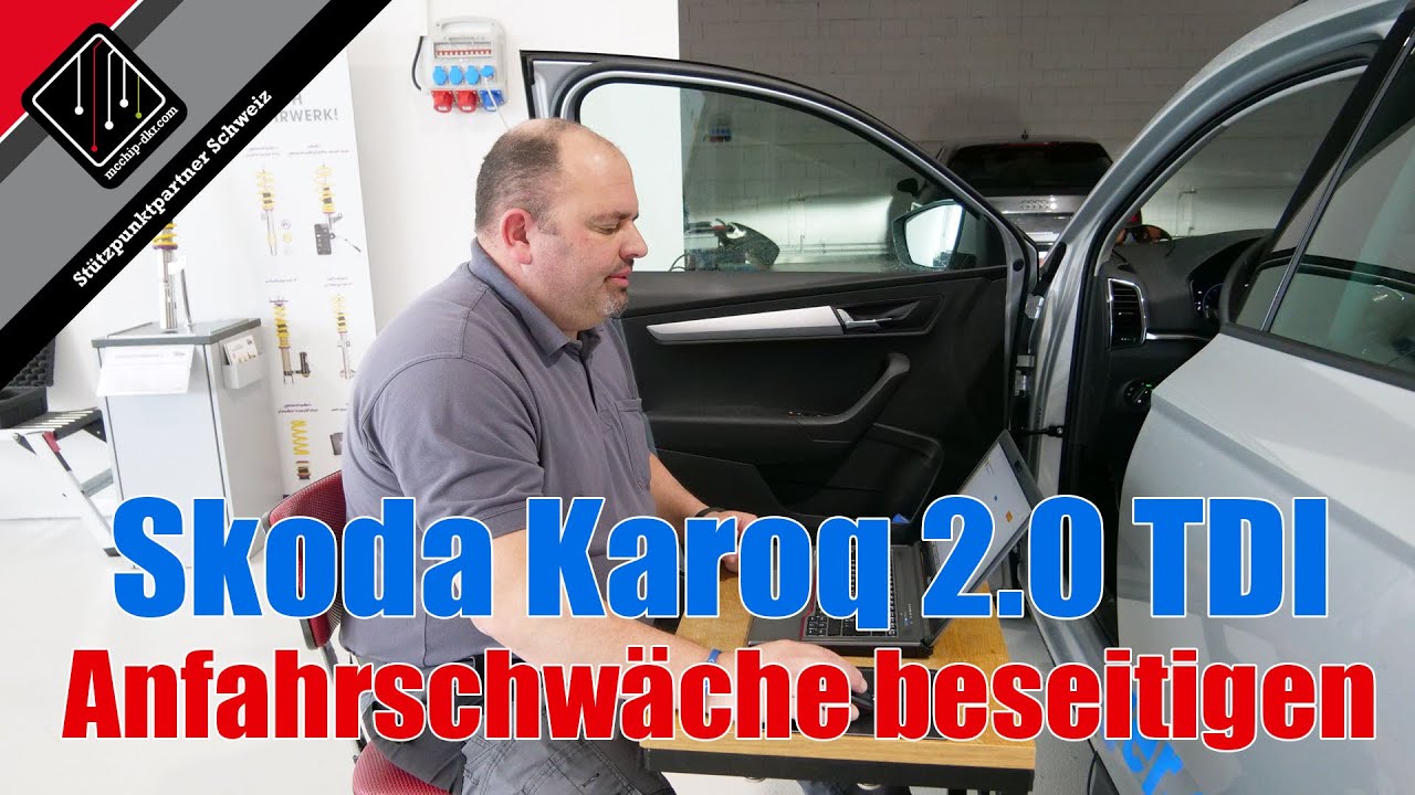 Skoda Karoq Anfahrschwäche beseitigen mit Software-Chiptuning