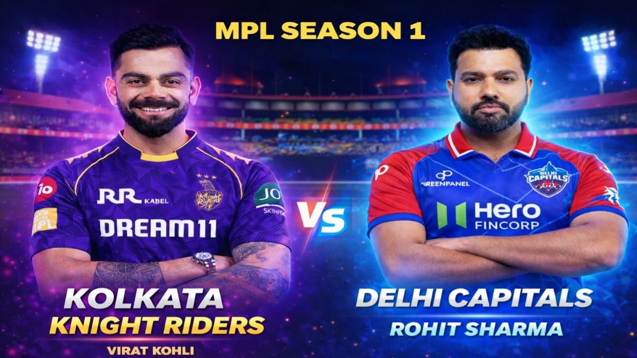 KKR VS DC MPL SEASON 1  LIVE STREAM | MADDYGAMING | CRICKET 26
