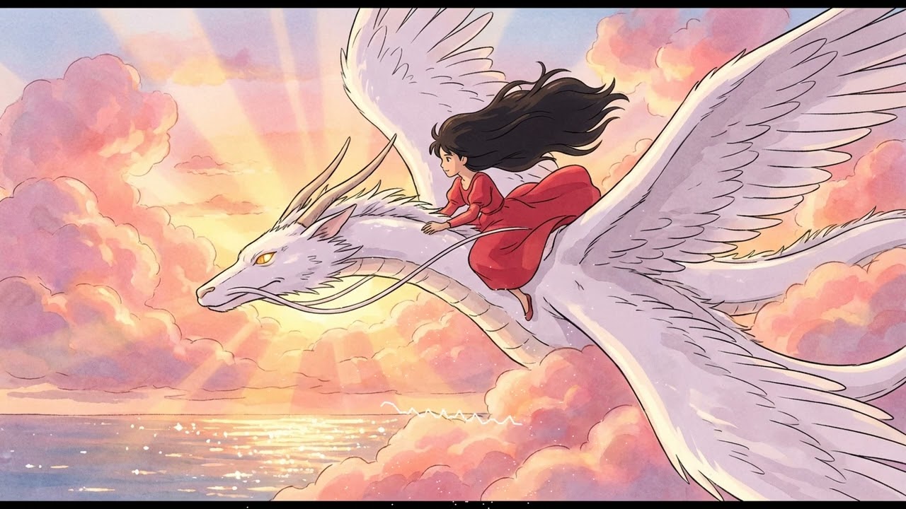 🌿 Whimsical Ghibli Serene Sounds | Healing Music & Ghibli Style Anime BGMs ✨