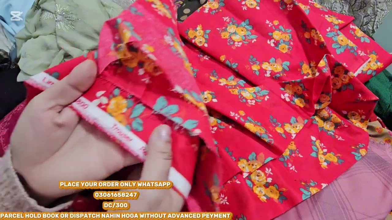 2 January 2026💯% ORIGINAL BRANDED ONLY ON NAZIA MAQBOOL BRANDED CUTPIECES LEFTOVERS HUAL WITH U😍