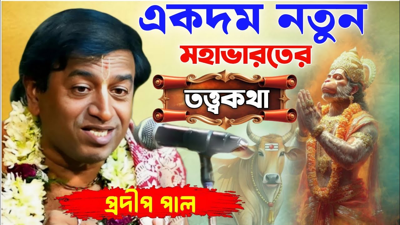 একদম নতুন মহাভারতের তত্ত্ব কথা। আগে কেউ শোনেনি। প্রদীপ পাল। PradipPal New kirtan 2025
