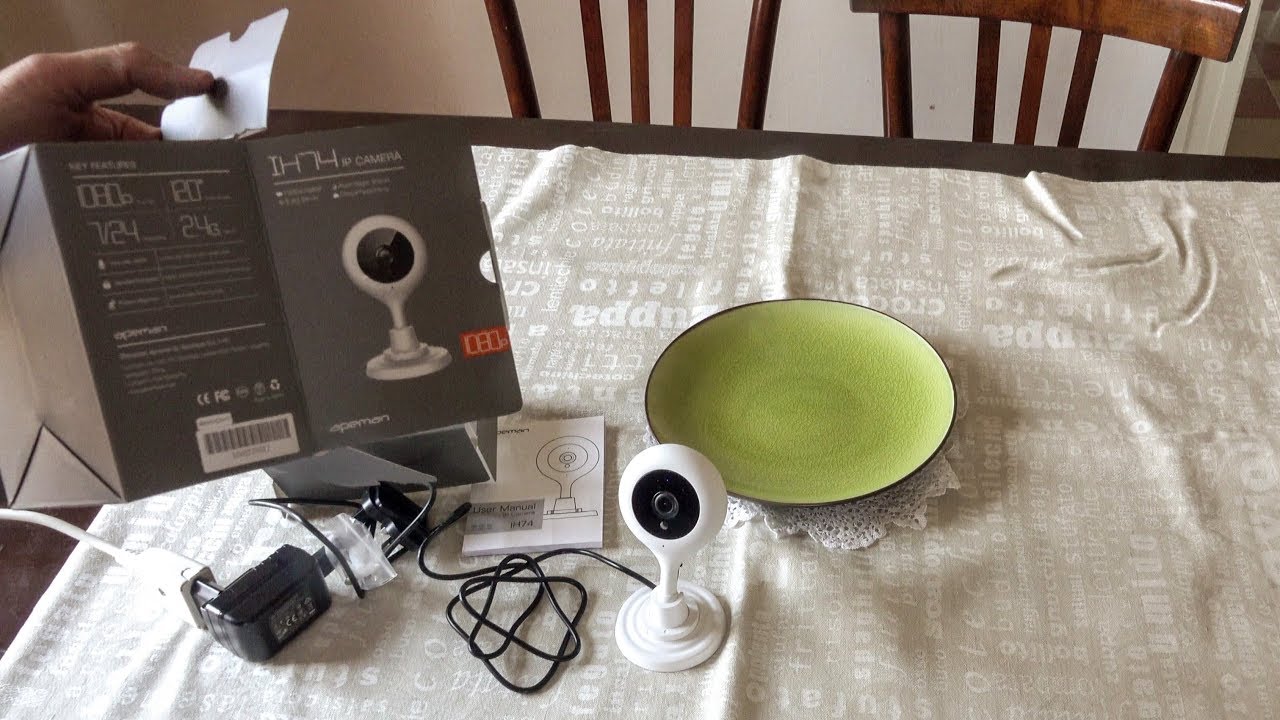 Unboxing and Installing the Apeman IP74 Home Surveillance Camera