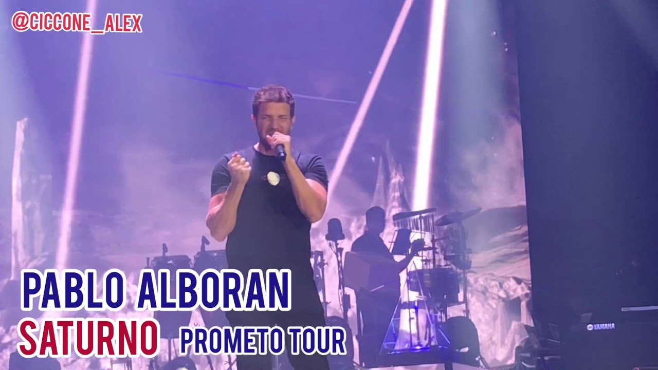 PABLO ALBORÁN - SATURNO - PROMETO TOUR DIRECTO EN PAMPLONA (NAVARRA) 01/06/2019