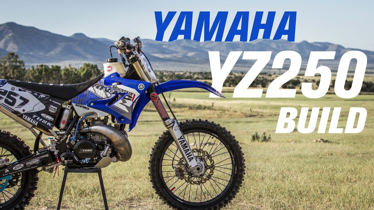 Сборка мотоцикла Yamaha YZ250 2004 года