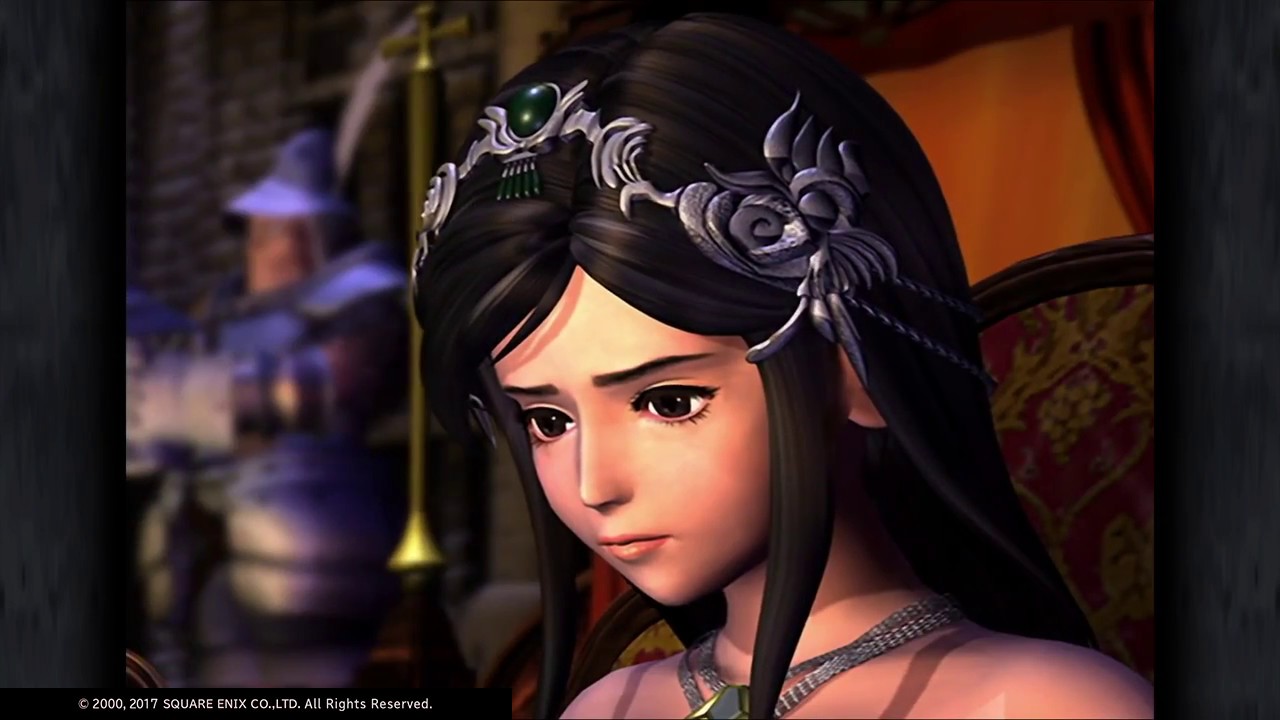 FINAL FANTASY IX HD PS4 PRO: 2nd Cutscene Queen Brahne.