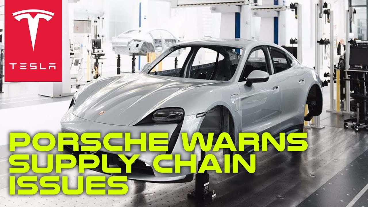 Porsche warns supply chain issues are affecting EV production