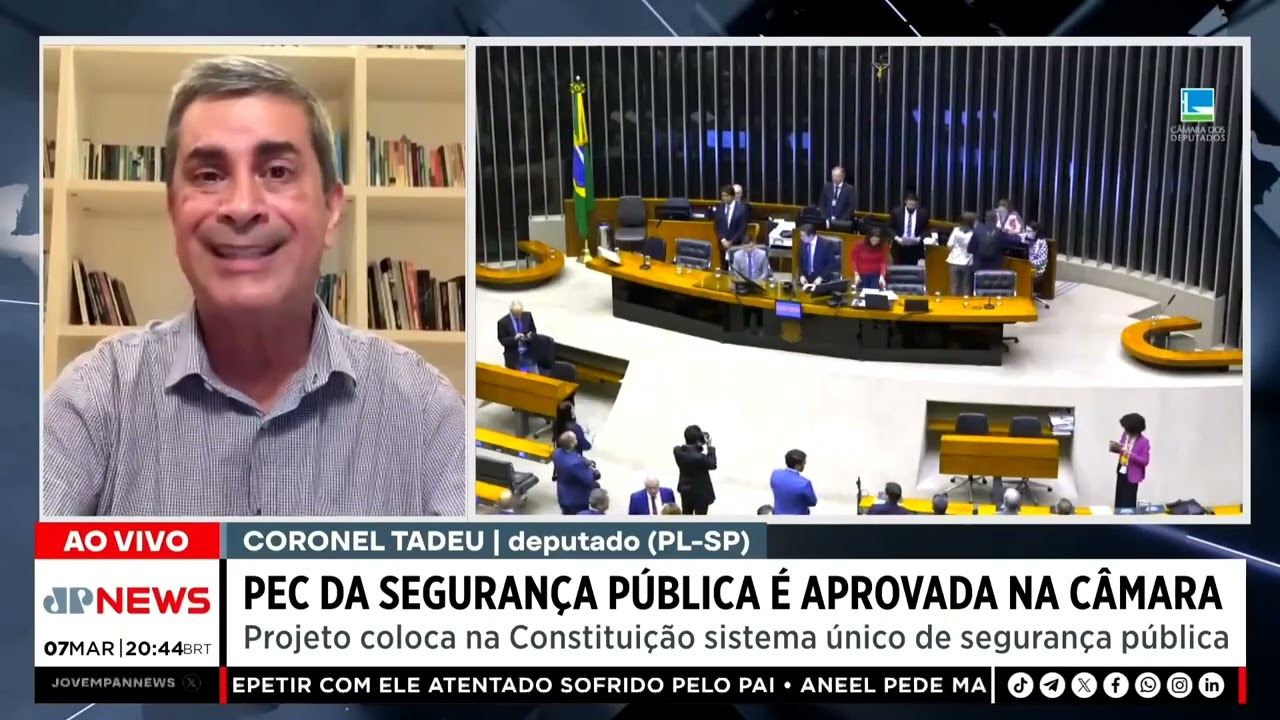 JP NEWS - A PEC da segurança foi aprovada, porém a redução da maioridade penal ficou de fora.