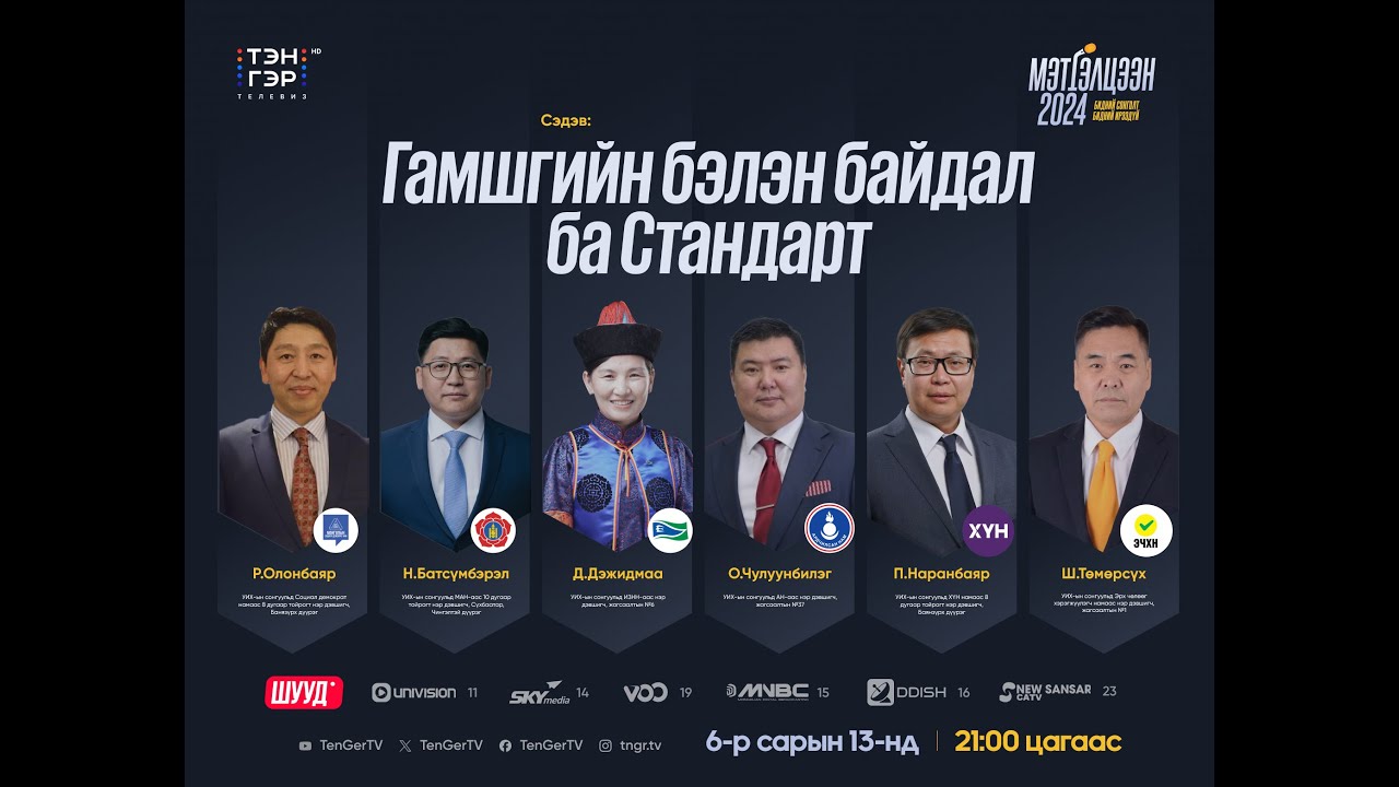 Гамшгийн бэлэн байдал ба Хотын стандарт | Мэтгэлцээн 2024 - Дугаар 4