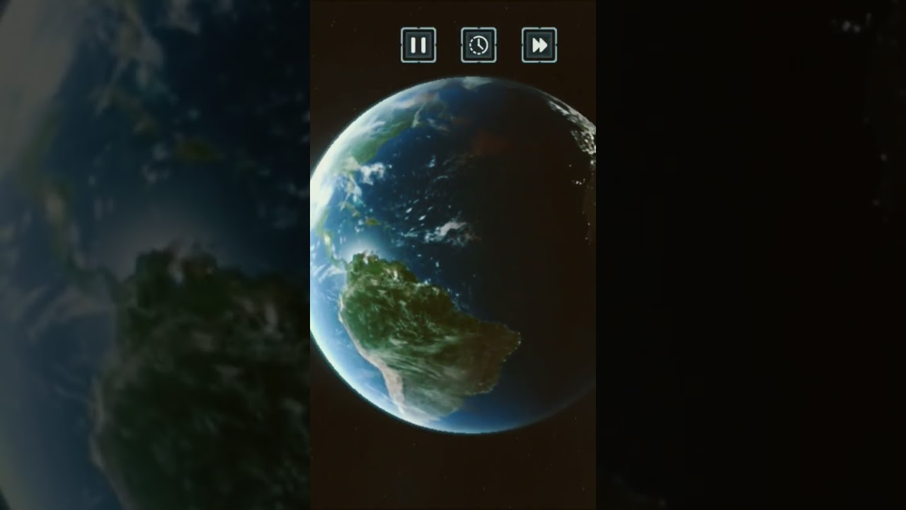 How the earth look like real