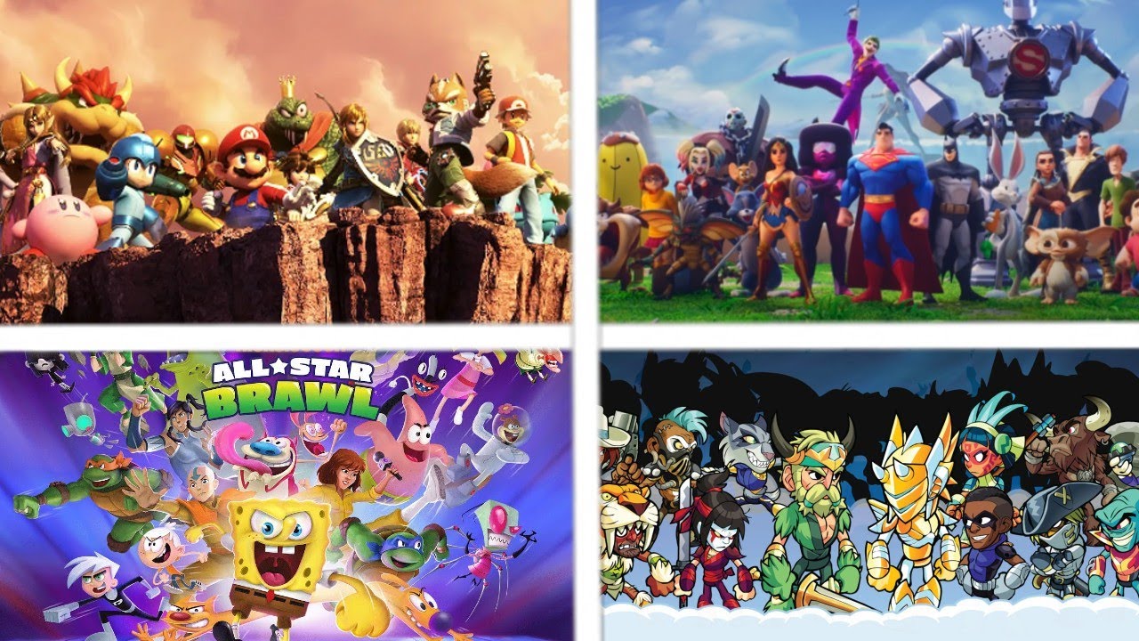 Super Smash Bros, MultiVersus, Brawlhalla, & Nickelodeon All Star Brawl -Launch Trailers