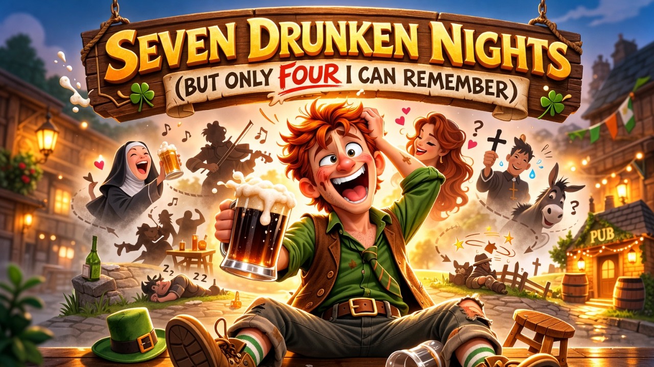 Seven Drunken Nights &ndash; But Only Four I Can Remember 🍺Funny Irish Pub Song