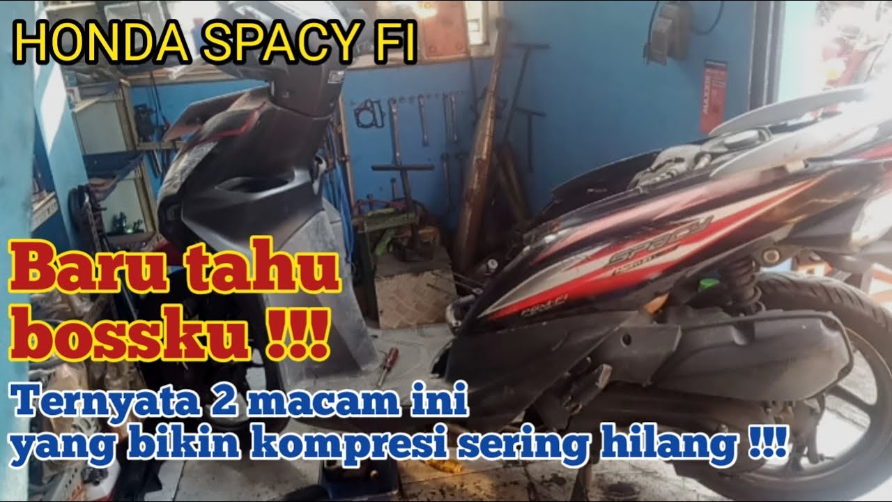 HONDA SPACY SERING HILANG KOMPRESI (PART 1)