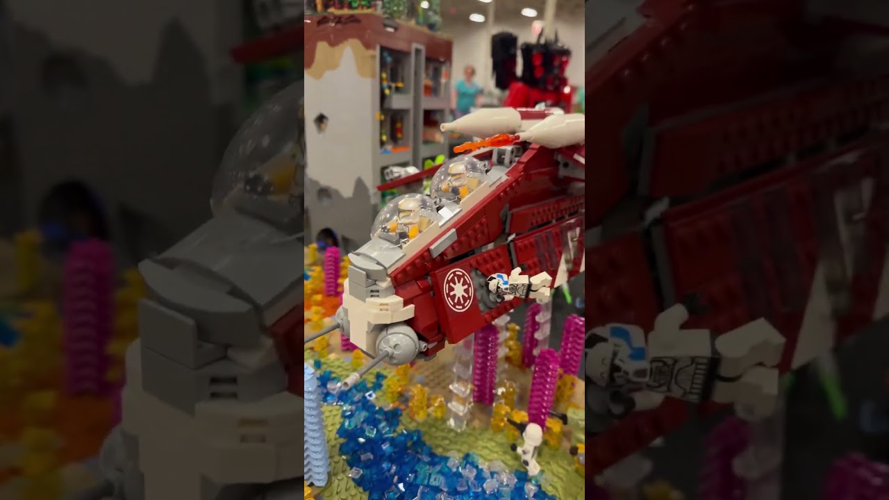 LEGO Clone Wars MOC! #shorts #lego