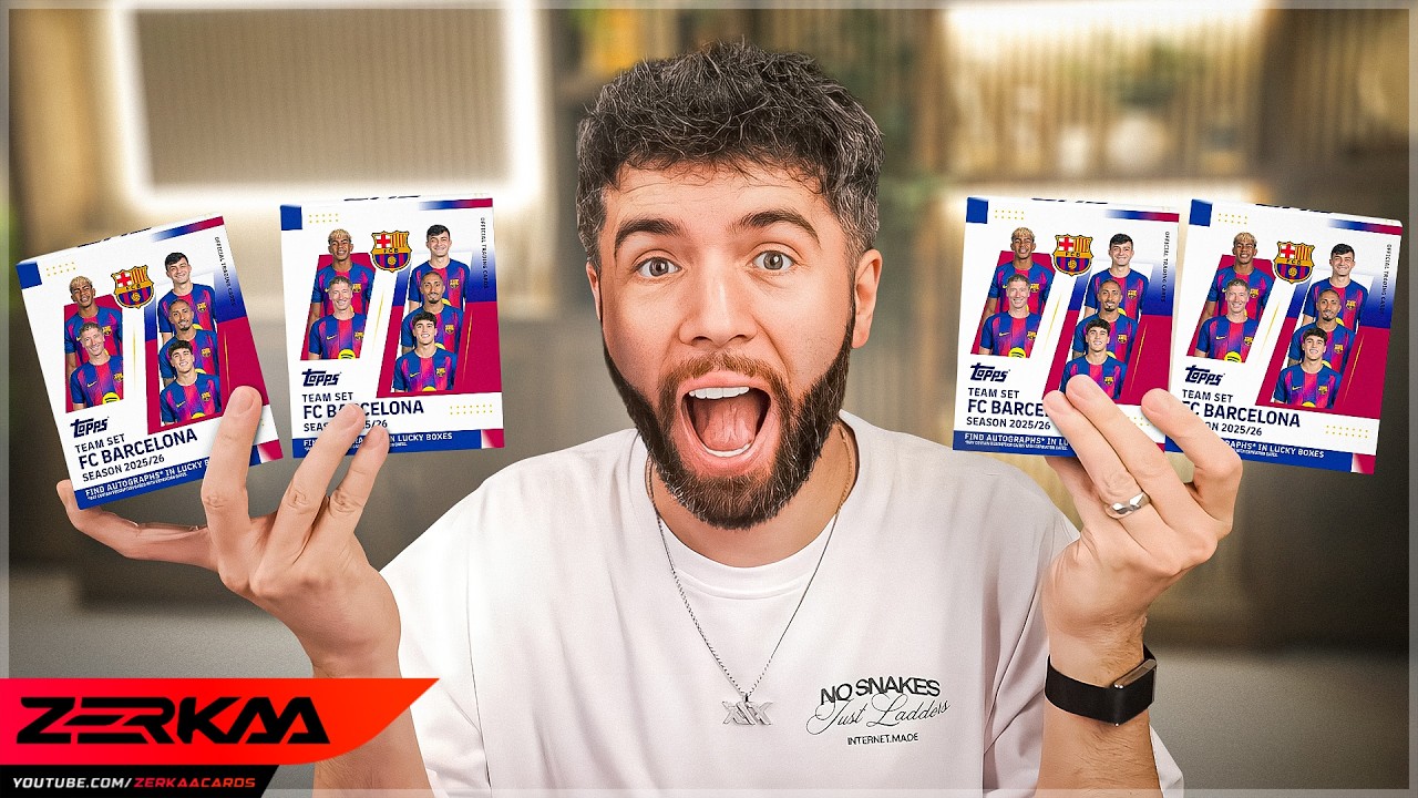 I OPENED 4 *INSANE* BARCELONA ONLY BOXES!
