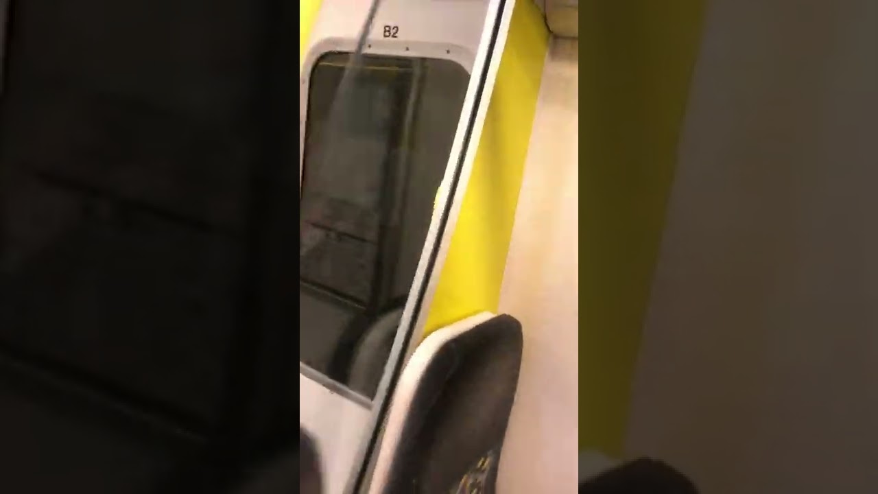 Merseyrail train ride from Hamilton Square station to moorfields station