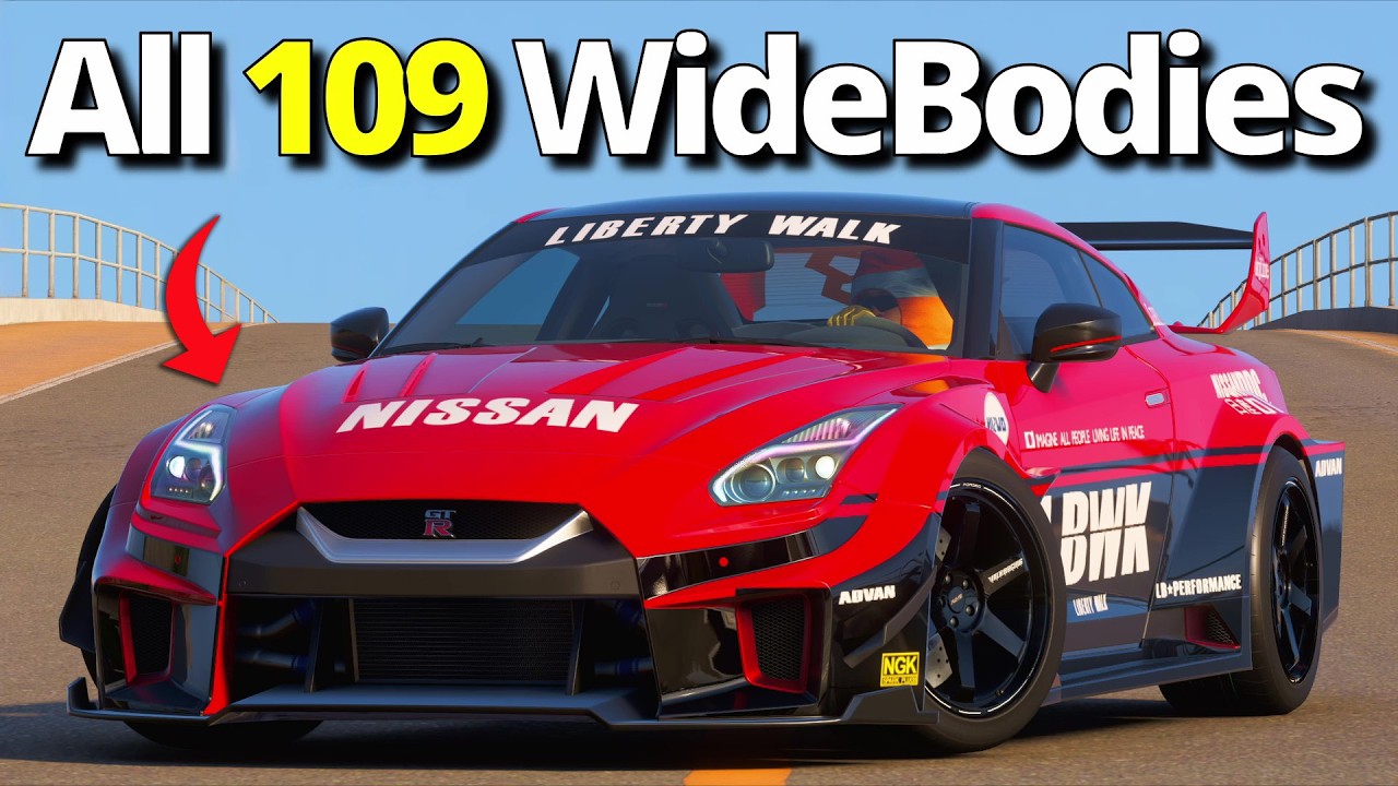 Рейтинг ВСЕХ обвесов Widebody в Forza Horizon 6!