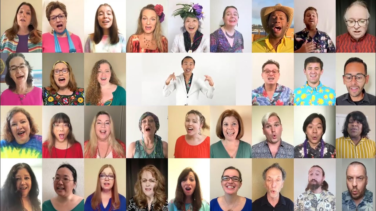 SFVMC virtual choir sings, 