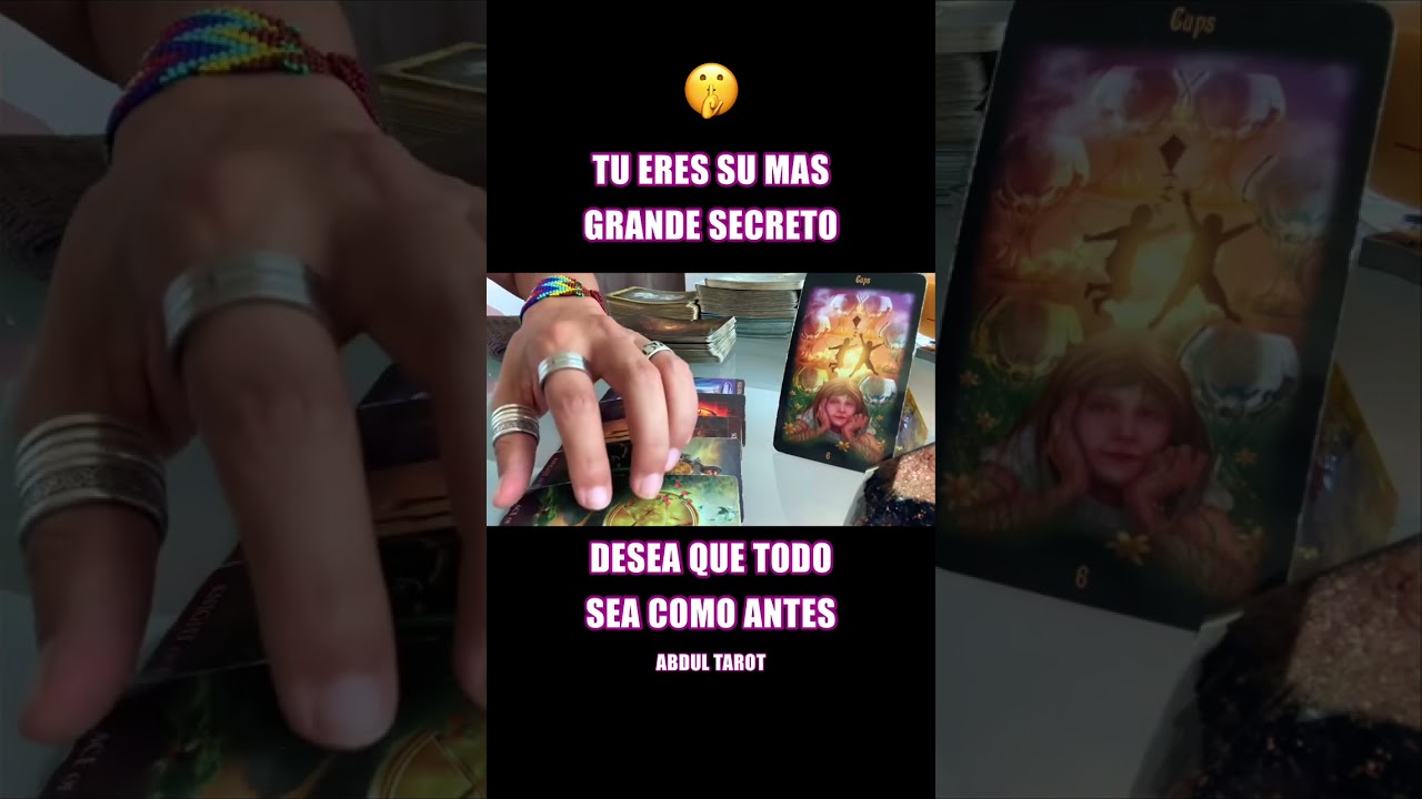😍TU ERES SU MAYOR SECRETO AUN TE DESEA