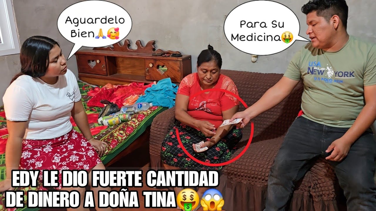 DOÑA TINA Llora Al Recibir Fuerte Cantidad De Dinero Jamas Se Imagino Que EDY y DAYSI Hiciera Esto🤑😱