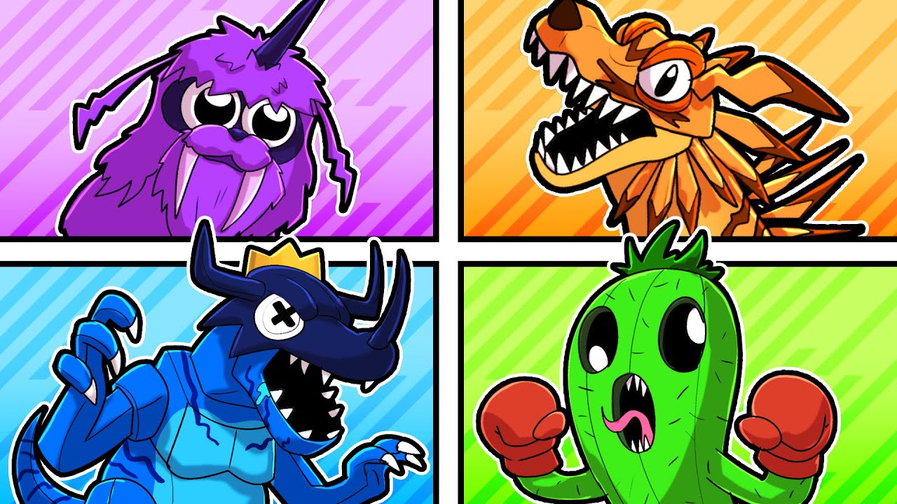 ДРУЗЬЯ РАДУГИ ЦИФРОВЫЕ МОНСТРЫ! (Digimon)