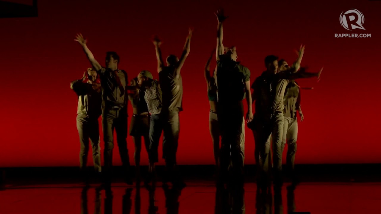 'West Side Story' American cast performs 'Cool' in Manila