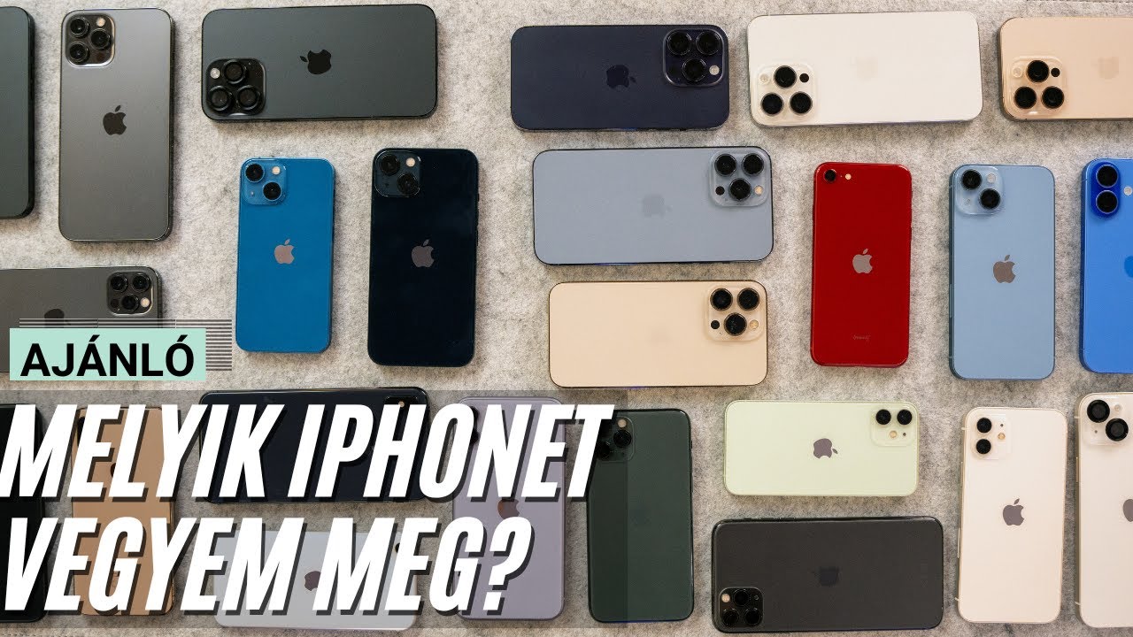 Milyen iPhone-t vegyek 2024 végén - 2025 elején?