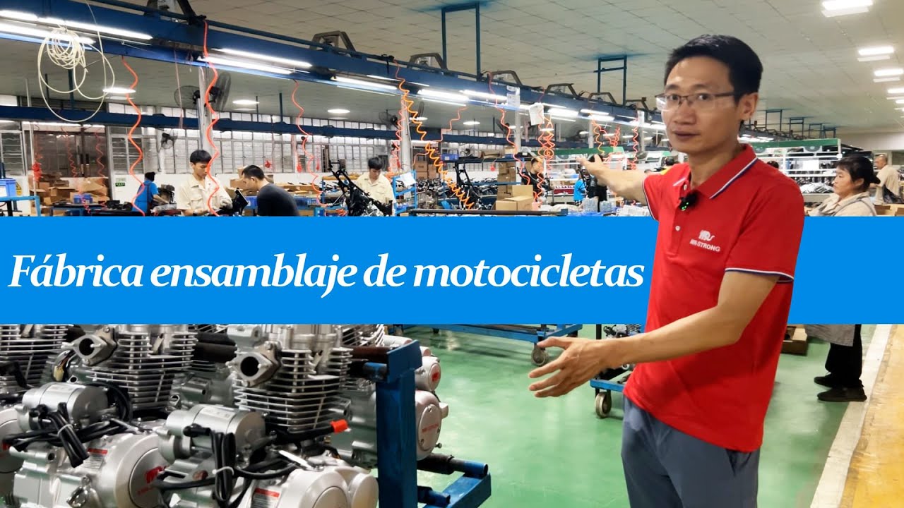 Ensamblaje de la motocicleta. Proceso desde la producción hasta el ensamblaje.