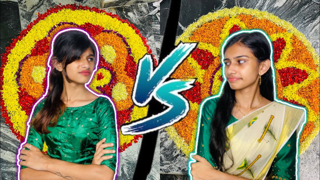 Ithvare kanatha oru ONAM POOKALA MCHALLENGE😂🌸🥳| ene chadhichu guys😭 | onam vlog🌸| thejathangu😉