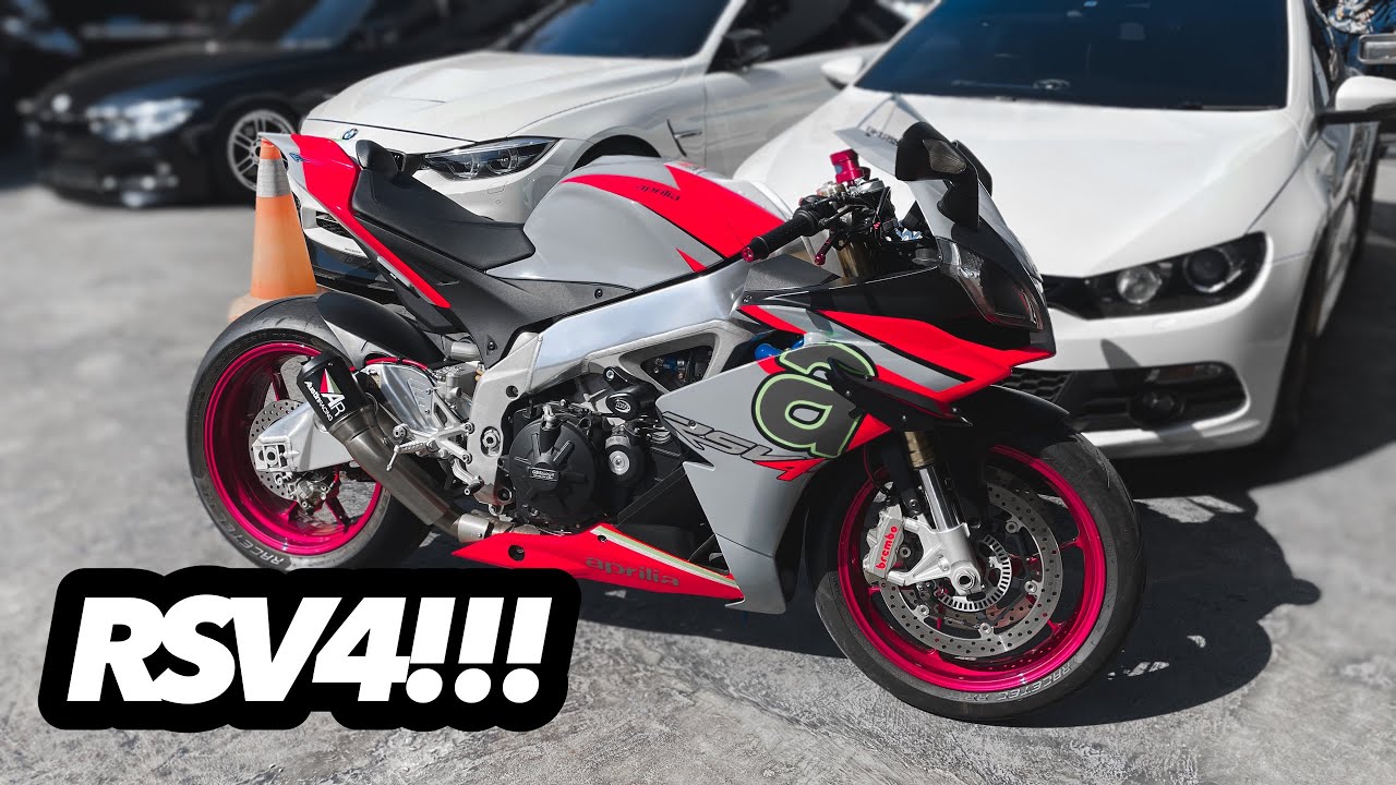 Testride Aprilia RSV4! Superbike TERENAK 😍