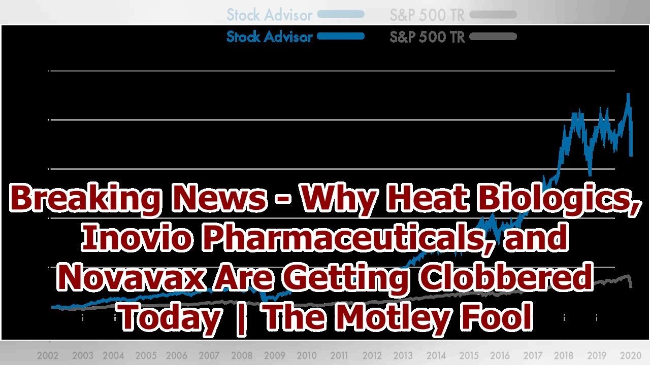 Breaking News - Why Heat Biologics, Inovio Pharmaceuticals, and Novavax Are Getting Clobbered T...