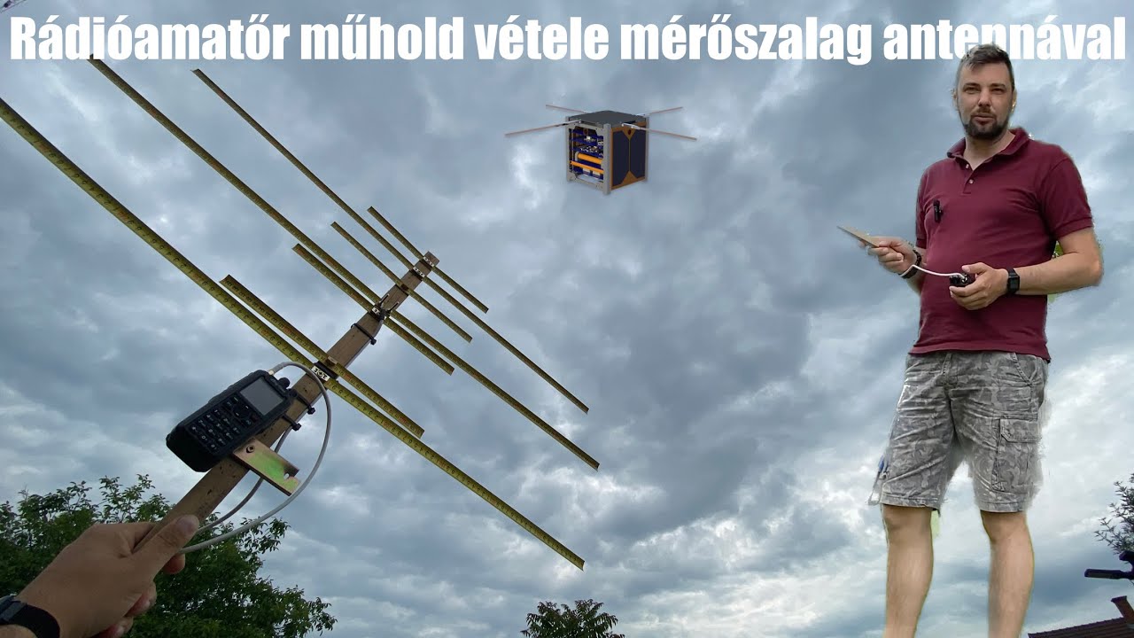 Mérőszalag antennával az űrbe rádiózunk