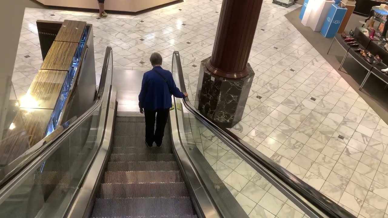 Montgomery Twinkle-M Double-File Escalators at Nordstrom, Fashion Centre at Pentagon City, VA