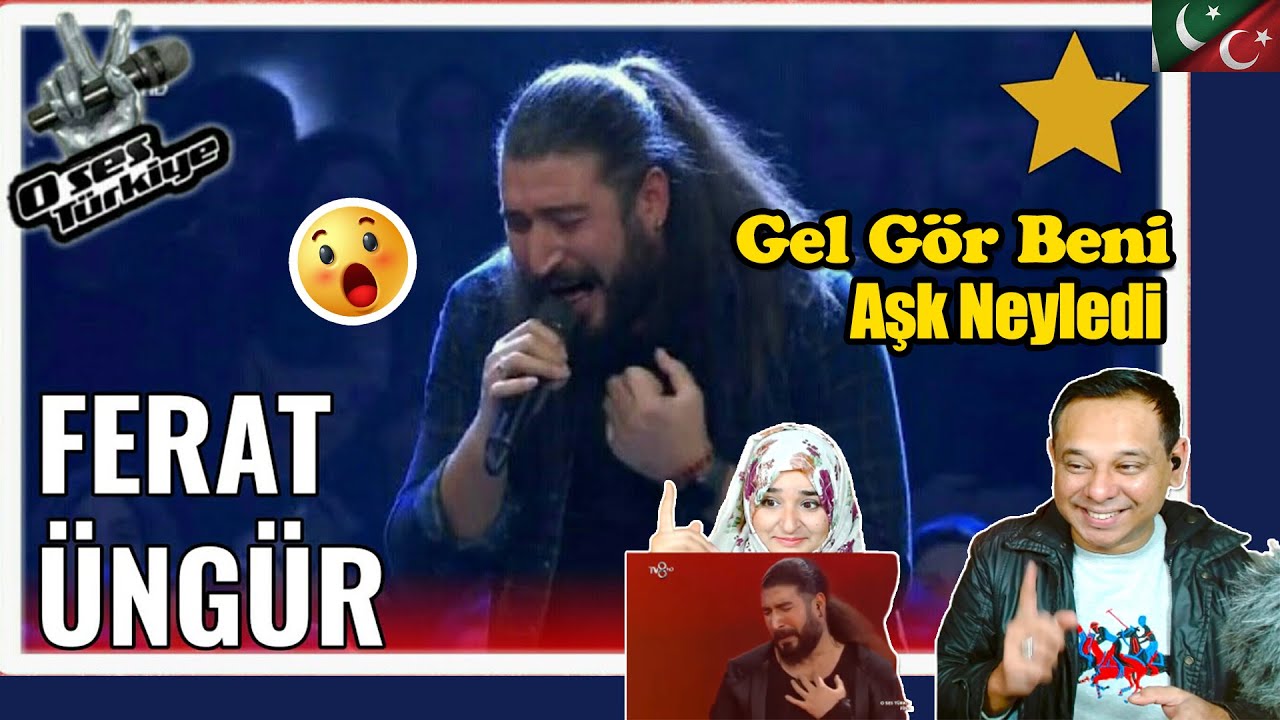 Pakistani Reaction - Ferat Üngür Gel Gör Beni Aşk Neyledi ( O SES TÜRKİYE FİNAL )