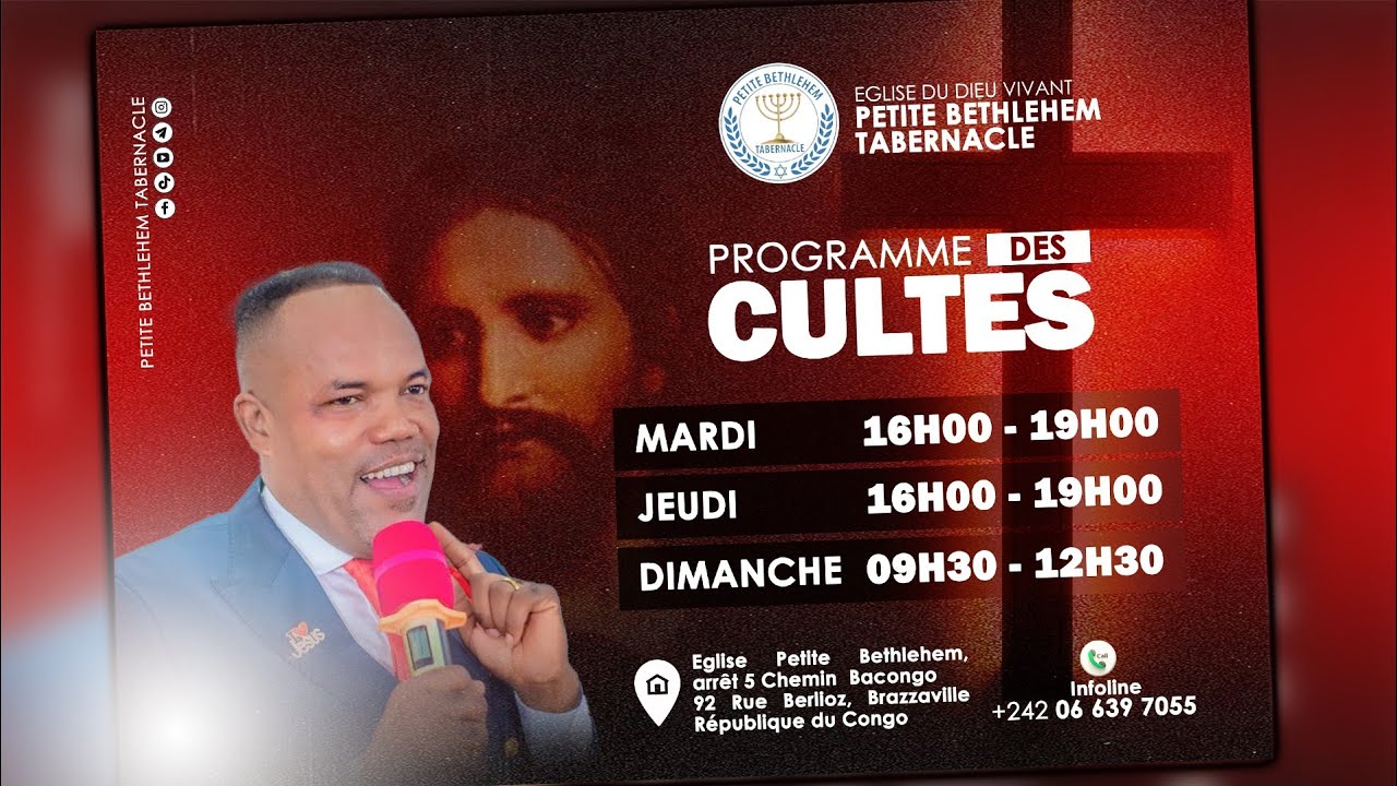 L'AMOUR ( La Prière sur l'amour divin ) Par le Pasteur Franck NKOUNKOU. Mardi 20/01/26 soir 