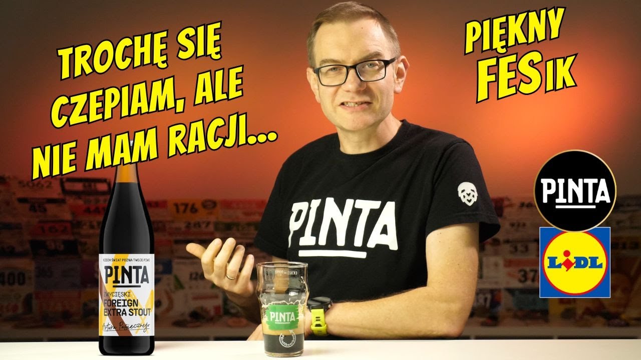 Zwycięski Foreign Extra Stout Artura Pasiecznego - PINTA