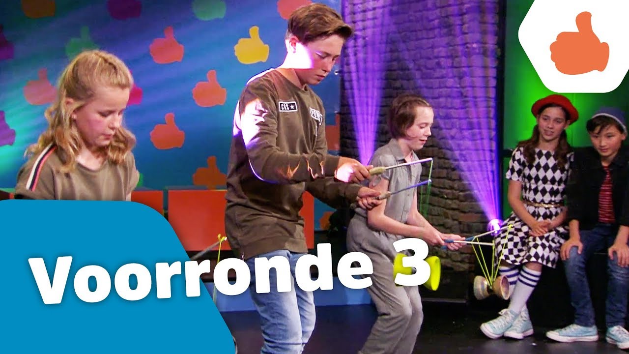 Okido podium 2 aflevering 3: voorrondes - Kinderen voor Kinderen