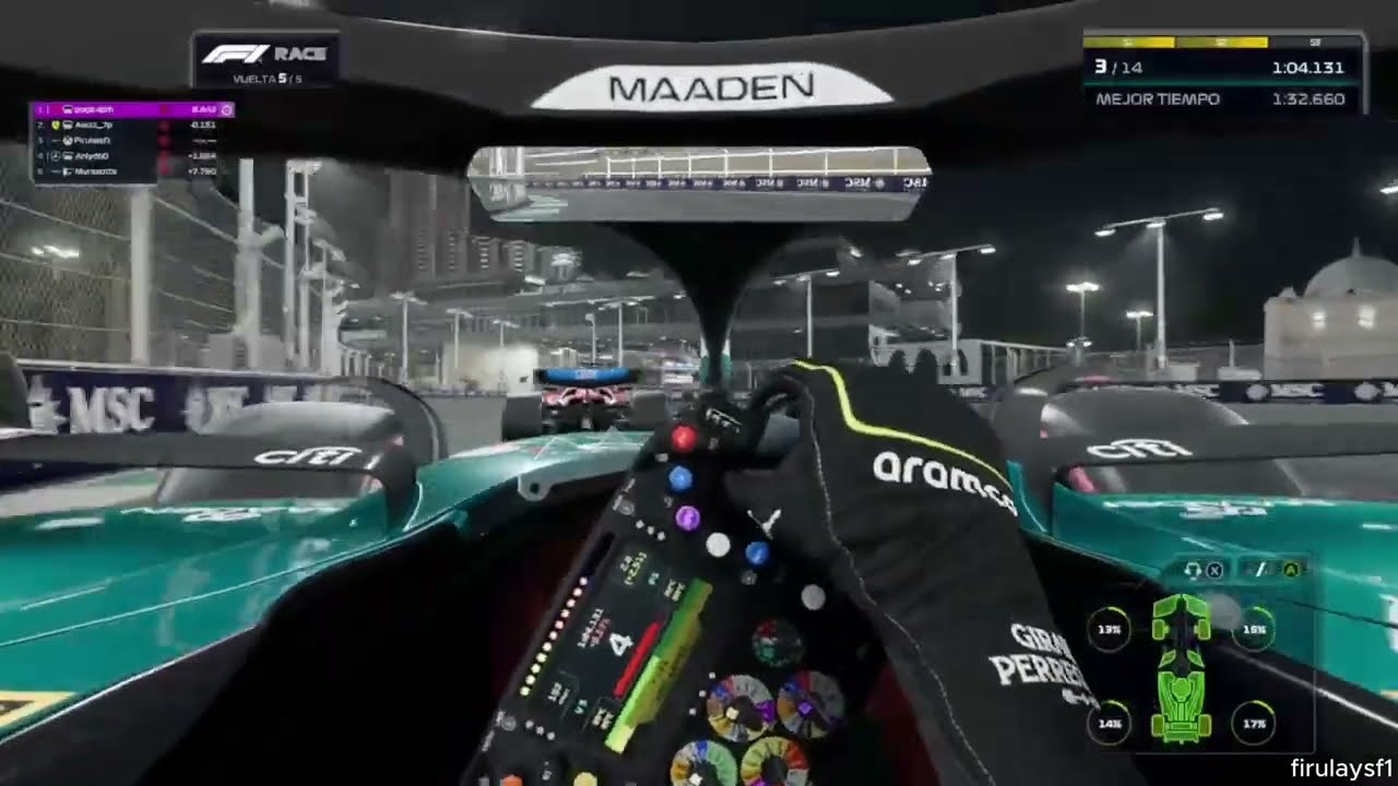F1 25 | ¡ESTO ES UN MANICOMIO! 🏁 Psiquiátrica en el Caos de Arabia Saudí.