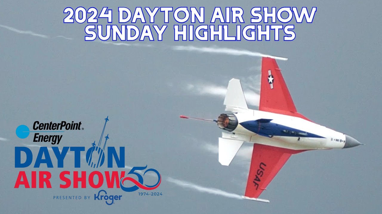 2024 Dayton Air Show Sunday Highlights