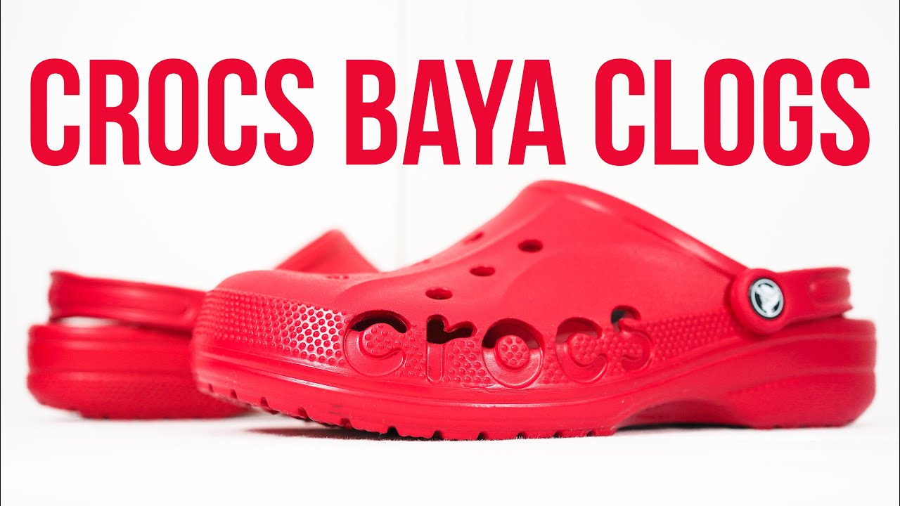 CROCS BAYA CLOG (pepper): Unboxing, review & on feet