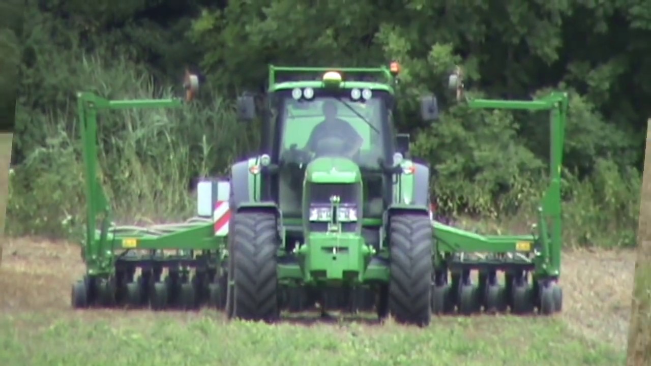 JOHN DEERE 6930 prenium et semoir 750 A